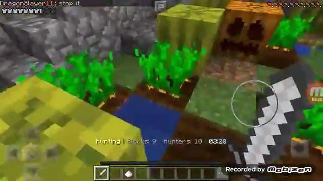 Sky wars / blockhunt minecraft pe