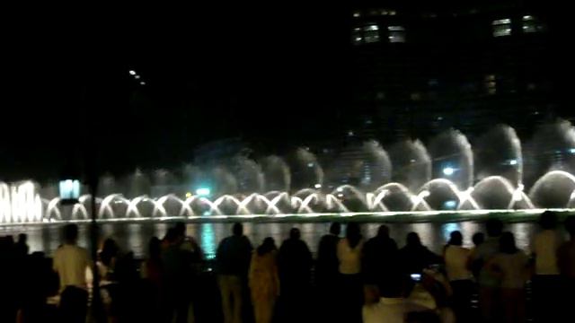 Dancing Fountain at Dubai Mall #1