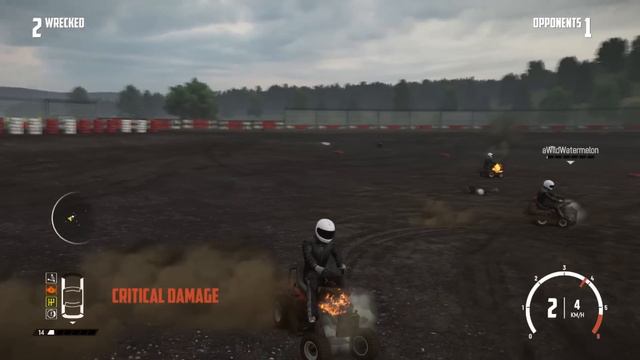 Demolition Derby but all Bryan does is HONK - Wreckfest