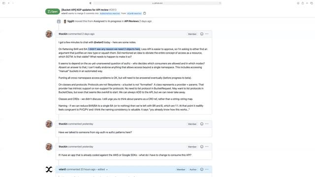 Kubernetes SIG Storage - Object Bucket API Design Meeting 20210909