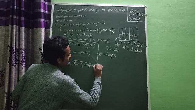 Program to reverse array in java || ICSE || Class10 || Java Arrays | icse semester 2 || java progra
