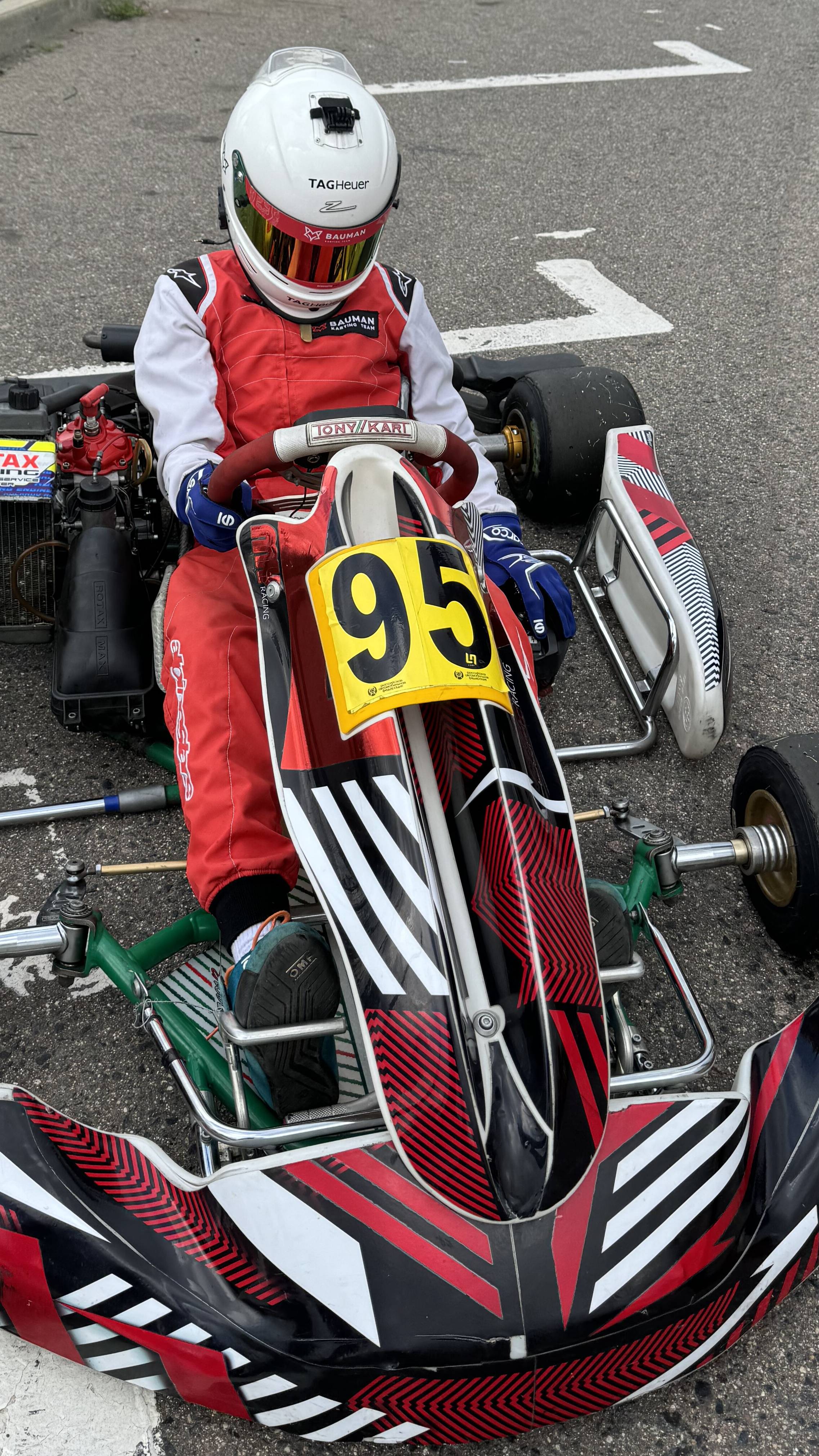 Rotax max test. Шустрый конь
