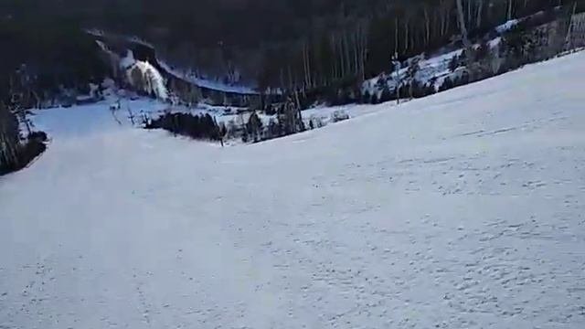 Катание на горных лыжах на ГЛК Гора Теплая