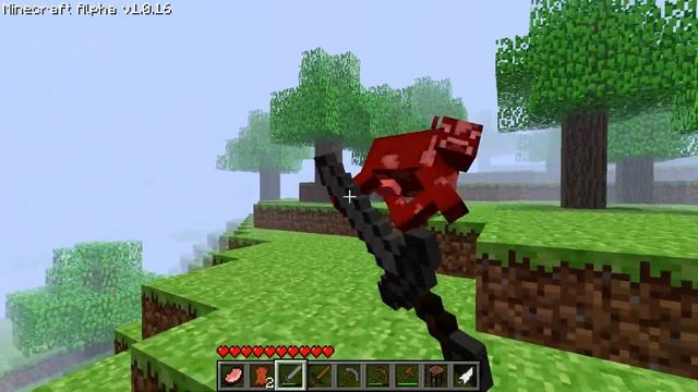 Searching for Herobrine in old Minecraft Alpha  (version 1.0.16)