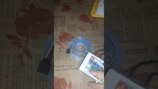 Посылка с алиэкспресс.  Светодиодная лента  .