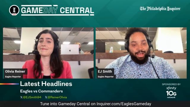 Gameday Central: Eagles vs Commanders