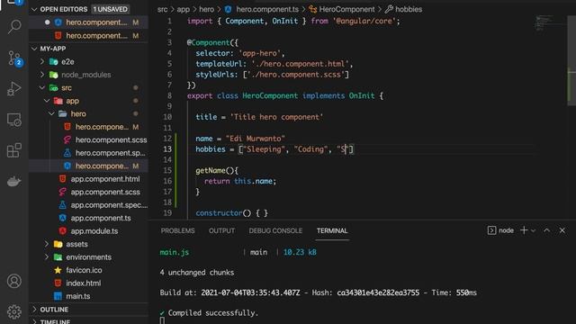 Tutorial Angular 11 #5 Interpolation
