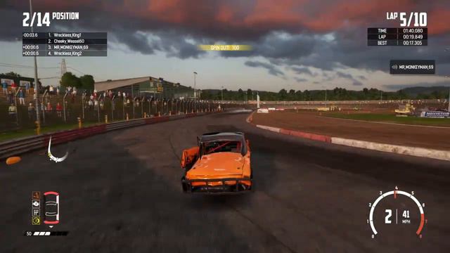 Messy war and a few shots...? (Wreckfest Multiplayer)