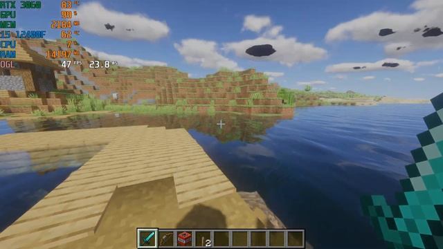 Minecraft Shaders RTX 3060 - i5 12400F