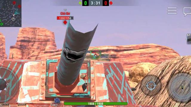 Chi-Se WoT Blitz танк для клинча и нагибаторов