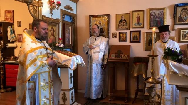 Богоявление 2021 г.: Евангелие проповедь освящение воды  Epiphany: Gospel sermon water blessin