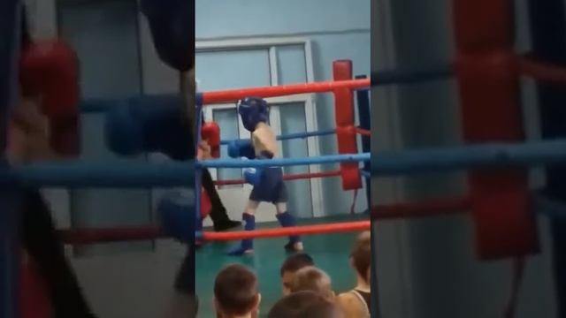 Первый бой моего сына!!!