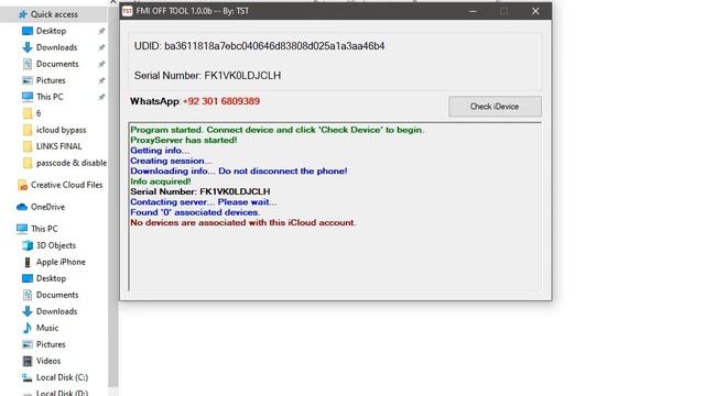 Find  My Iphone OFF  ISO 13.X.X Passcode & disable Mode do It your Self [Windows Tutorial]