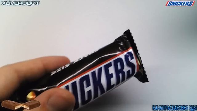 Распаковка и Обзор Еды Шоколадный Батончик "SNICKERS" X3, 142.5 г. [47.5 г. x 3]