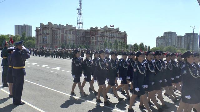 Генеральная репетиция 7 мая Парада Победы