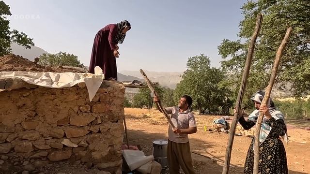 Installing a Water tank for field Kitchen sink, Making a delicious Breakfast