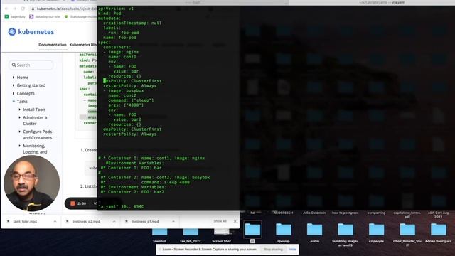 CKAD Lab 51 (Kubernetes Certification) Pod with 2 containers each with ENV and more Part 2 of 2