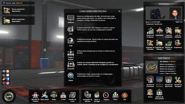 COMO TROCAR de CÂMERAS no ETS 2 [+BÔNUS] MODO RÁPIDO