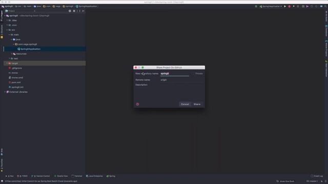Getting Started with Spring Boot 2: Github Initial Repository