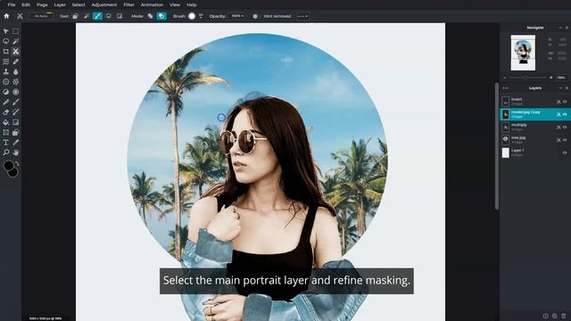 Create A Digital Poster Collage in Pixlr E