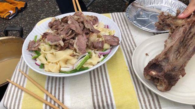 遊牧民の羊肉の鍋料理/кочевое жаркое из баранины/nomadic mutton hotpot