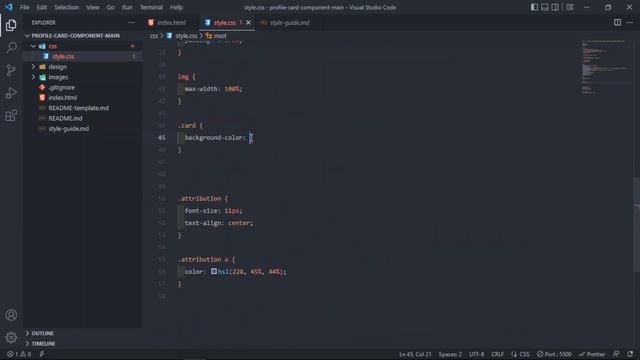 Profile Card Frontend Mentor Challenge | HTML CSS