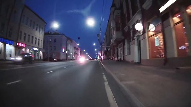 На велосипеде по вечернему Смоленску лето 2016