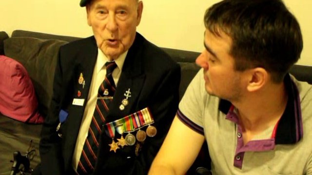 Interview soldier