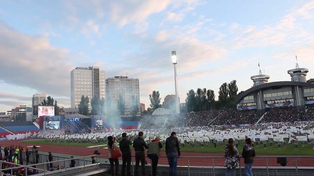 ДЕЛЕГАЦИЯ СНЕЖНОГО ПРИНЯЛА УЧАСТИЕ В ТОРЖЕСТВАХ, ПОСВЯЩЕННЫХ ДНЮ РЕСПУБЛИКИ