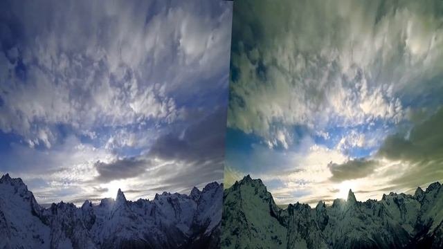Цветокоррекция Lumetri в Adobe premire с экшн камеры Sony x3000