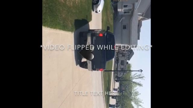 Straight Piped Toyota Tundra 5.7L (with revs)