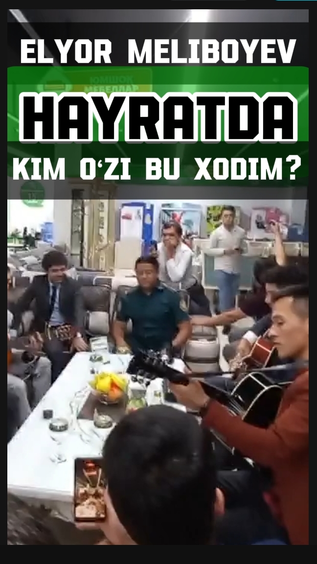 Элёр Мелибоев ҳайратда, ким ўзи бу ходим?