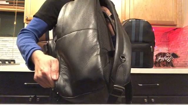 An Amazing Find ?. Coach All Leather Backpack Double Unboxing .  The price is too good ! ?