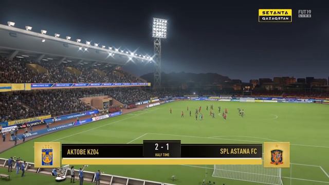 FIFA 19. SPL: UТ. Группа D. М. Шнайдт (Ақтөбе) - Е. Аманкелдi (Астана)