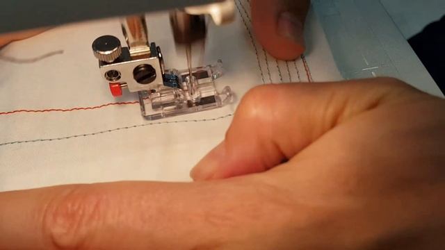 Micron 1019 работа прямой строчкой на всех видах ткани