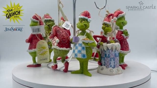 Jim Shore Grinch Ornaments   HD 720p
