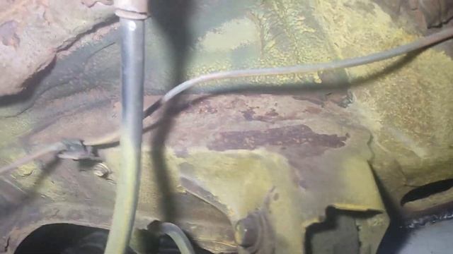 Tayota Raf 4 пескоструй днища часть 2