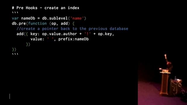 Dominic Tarr: A Modular Database?
