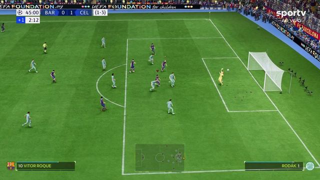 Champions League mas o NEYMAR é o Goleiro do Time no FIFA