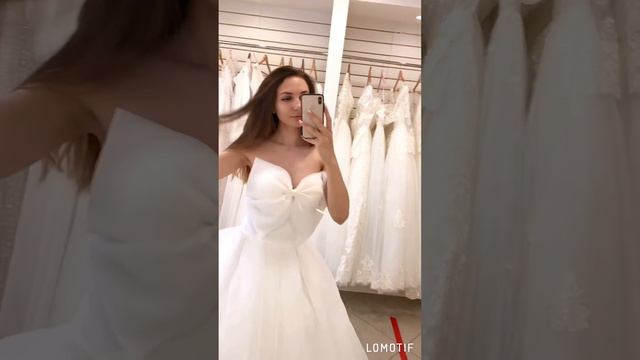 Свадебное платье Бант