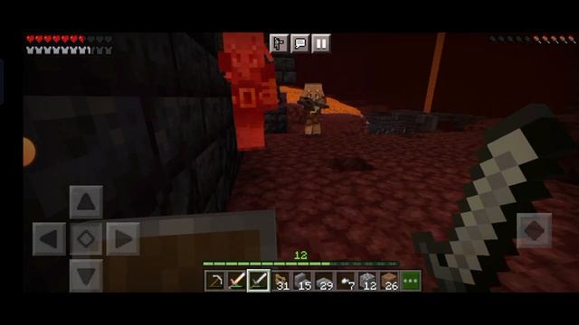Minecraft » Выживание #20. Крепость пиглинов