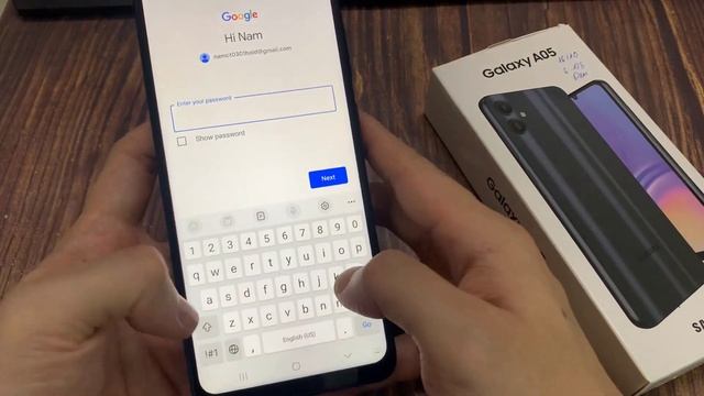 How To Set Up Gmail SAMSUNG Galaxy A05