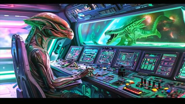 Spirited Away - Alien reptiles are flying to Mars (AI music)