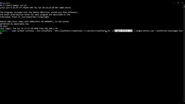 20. Obtaining a certificate for non-subdomain addressing | Hosting a website for free