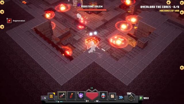 Minecraft Dungeons Gameplay PC (Part 4) Fiery Forge