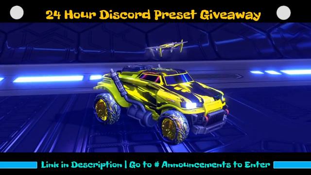 24 Hour Discord Saffron Preset Giveaway | PS4 | Rocket League
