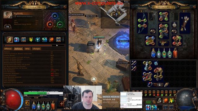 24 hodin Blood Aquaduktu - analýza Quantity a Rarity (Path of Exile: Blight 3.8)