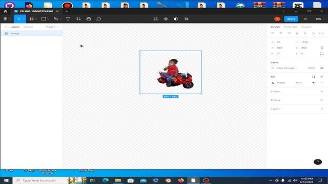 haw to Remove background images Figma