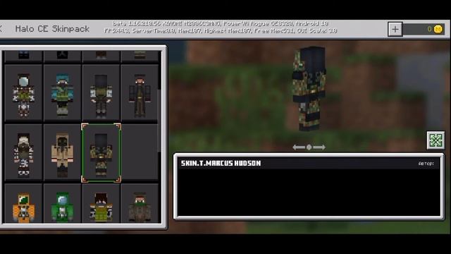 Я сделал свой скин Пак сталкер на Minecraft PE