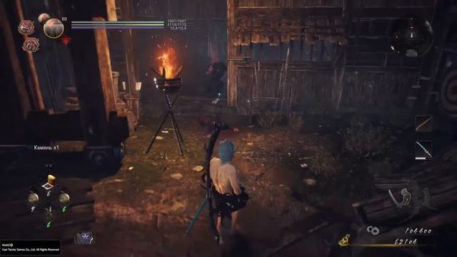 Nioh 2 Level 1  Сон Самурая  Лёд и трупы # 1